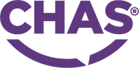 CHAS approved electricians CHAS logo